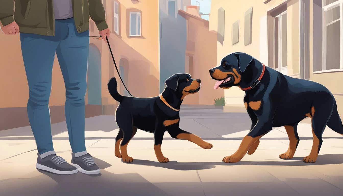 Are Rottweilers Friendly With Strangers