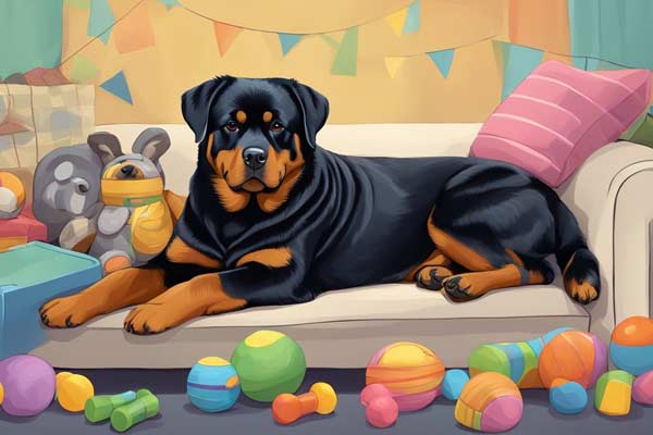 How to Calm Down a Rottweiler