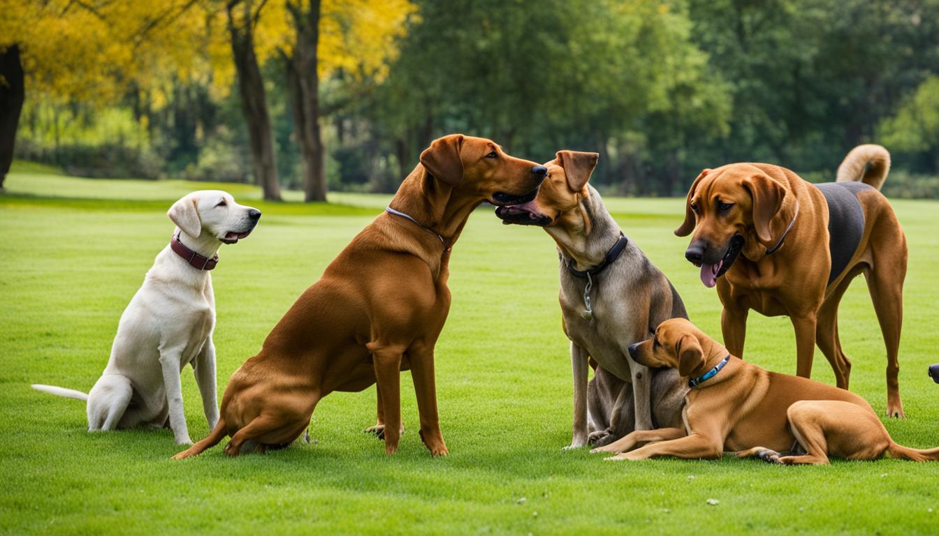 Are Rhodesian Ridgebacks Good with Other Dogs