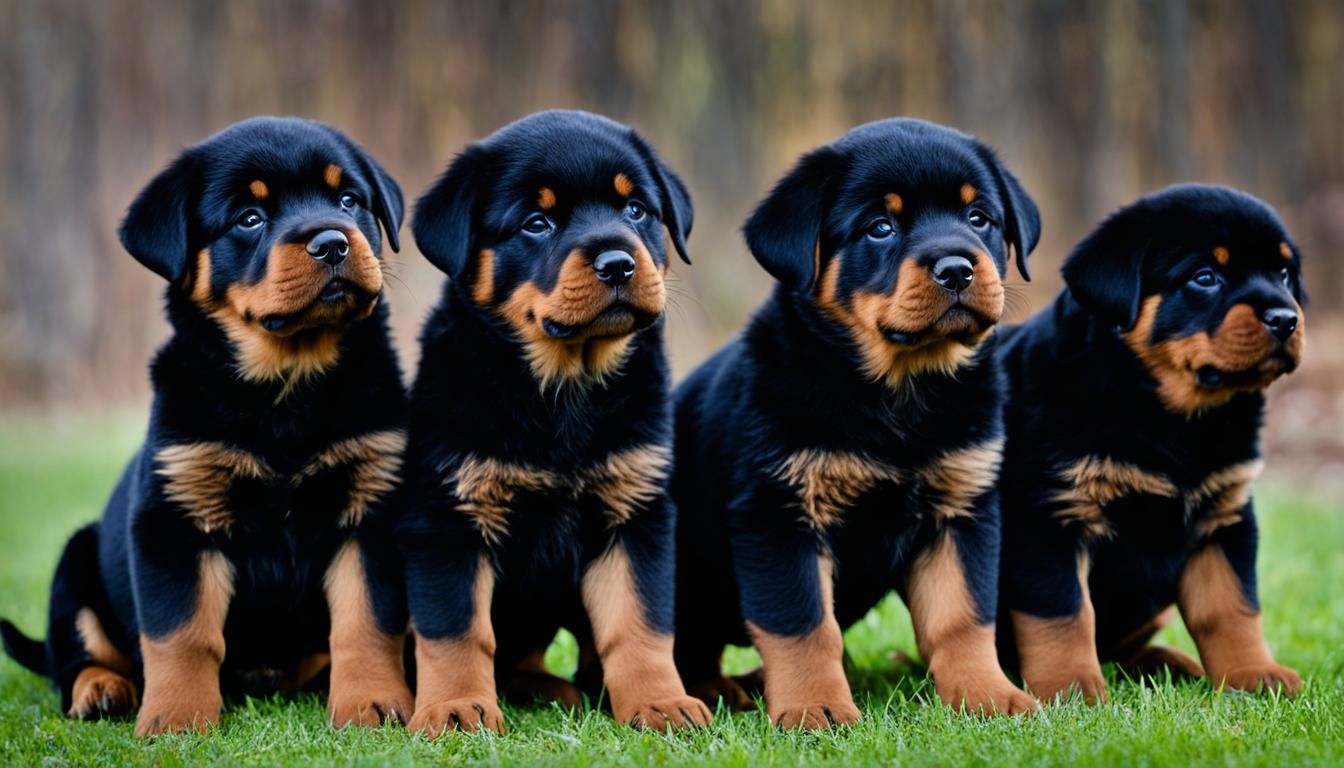how to pick a rottweiler puppy from a litter